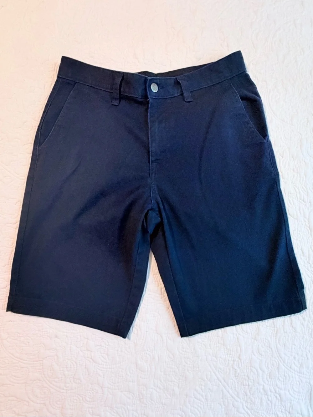 Volcom | Frickin Modern Stretch Shorts | Dark Navy | Size 30 | Chino Skatewear